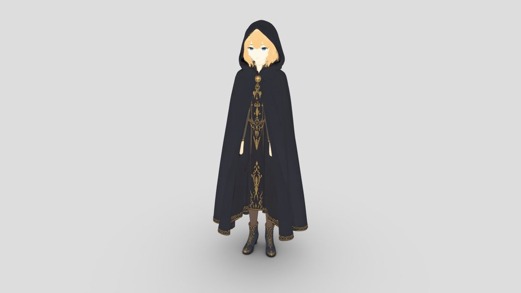 Luna – Obsidian Veil (High Quality Ver.)