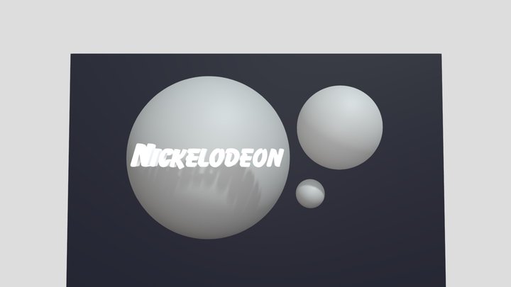 Nickelodeon Movies logo 2004 remake 3D Model