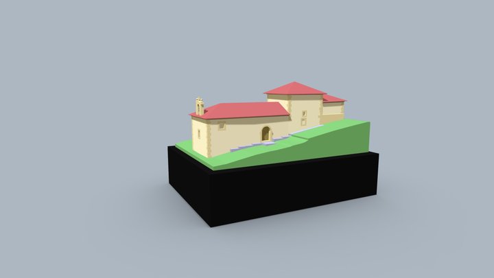 Ermita de Nuestra Señora de la Estrella 3D Model