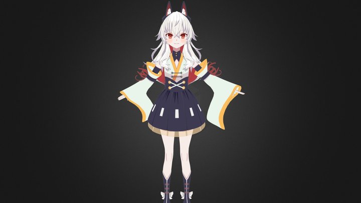 Vtuber 天満ニア AmamaNia 3D Model