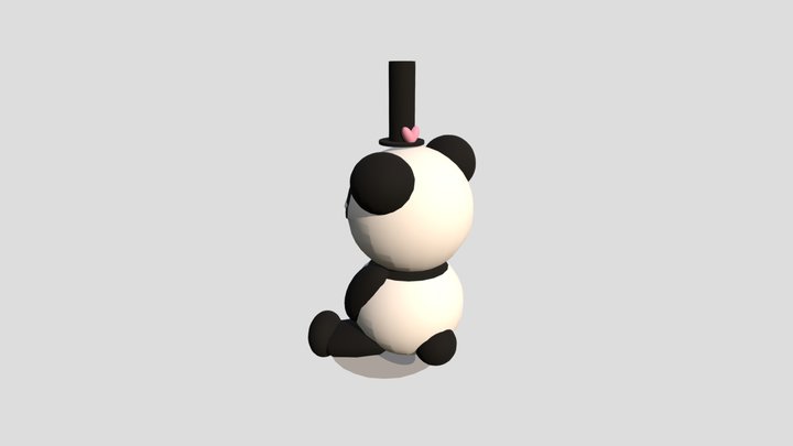 panda boy 3D Model