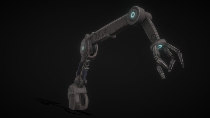 Robot Arm 3D Model