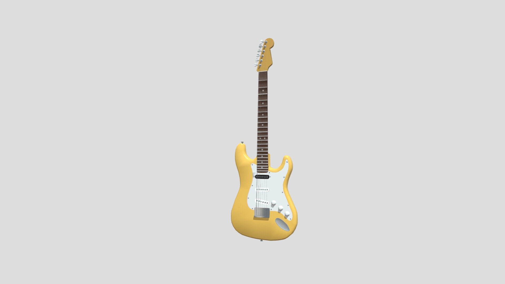 My First Electric Guitar — Sketchfab embed 3D viewer