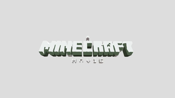 A Minecraft Movie 3D Model