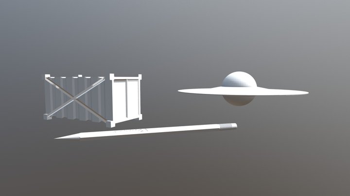 Basic modeling using primitives 3D Model