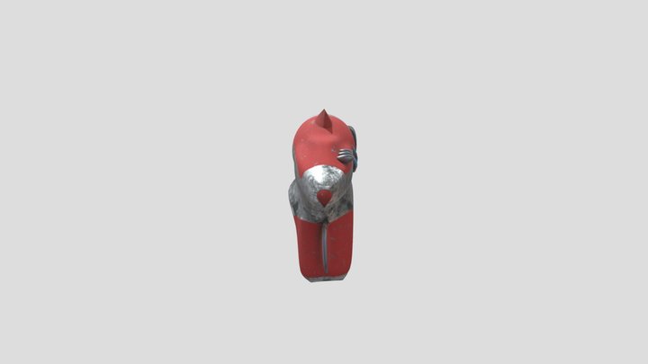 Alien Weapon 3D Model