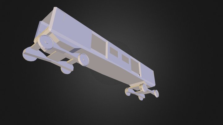 Train.dae 3D Model