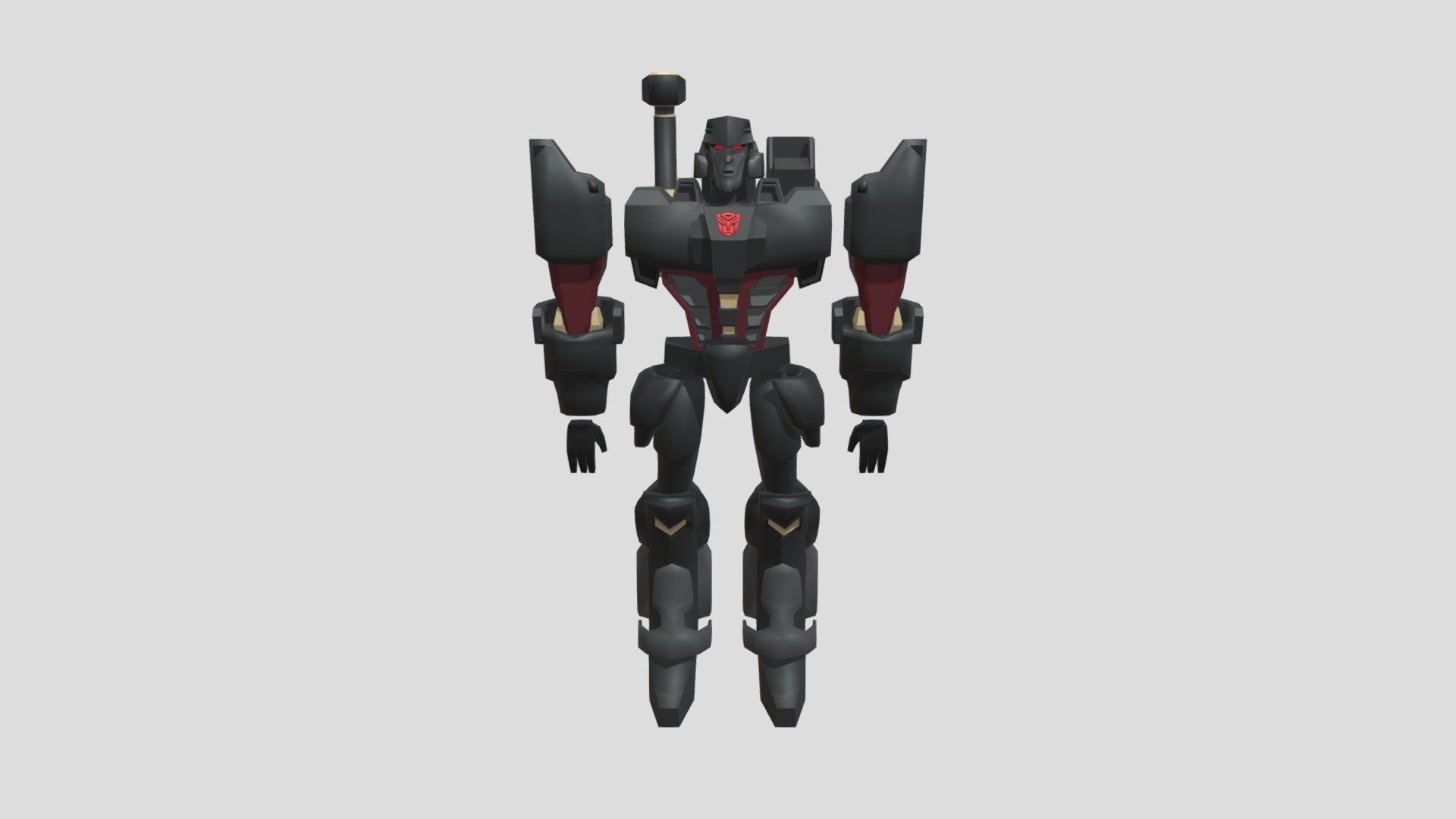 Megatron IDW v2 - Download Free 3D model by 3Dfalcon (@3dmodelfalcon ...