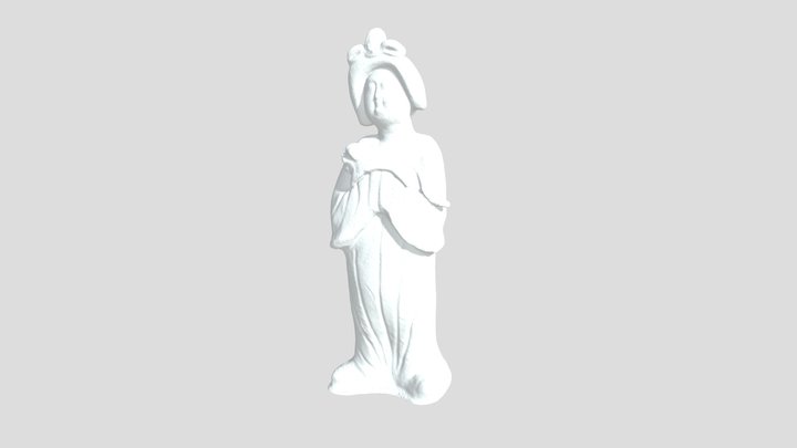 唐朝仕女 3D Model