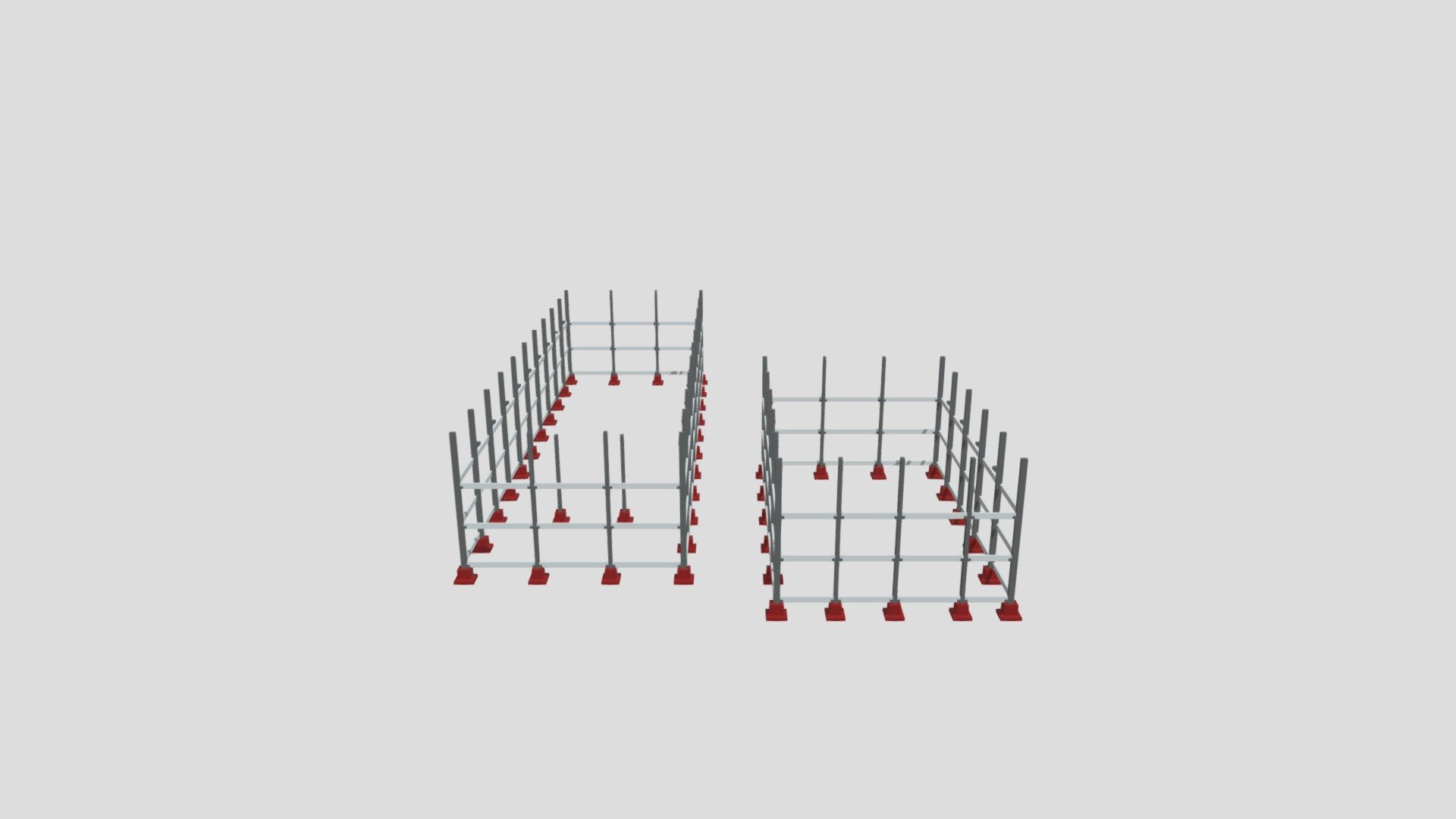 Modelagem Estrutural 3D - Barracão MS
