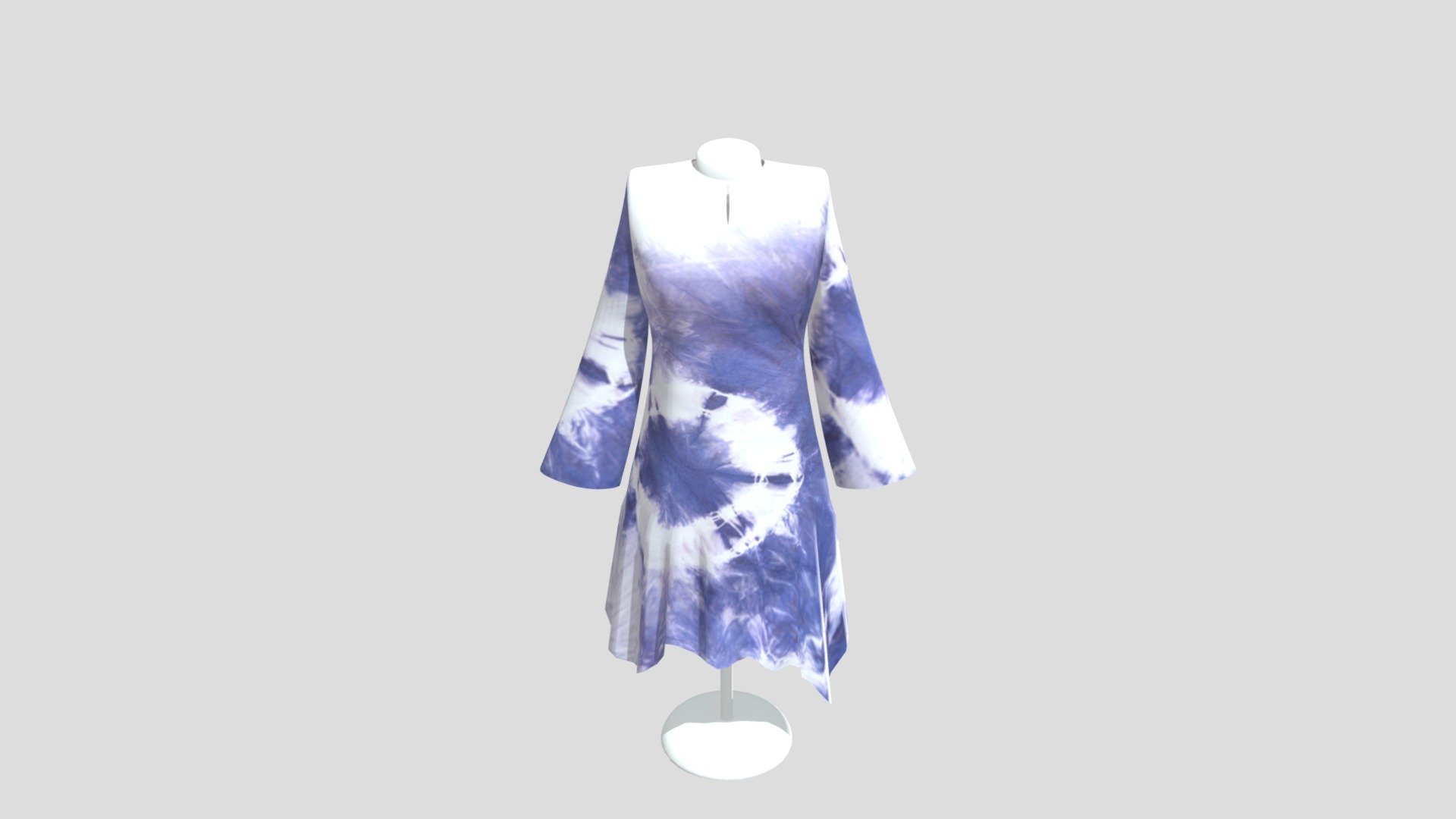 TIE & DYE LADIES BLOUSE