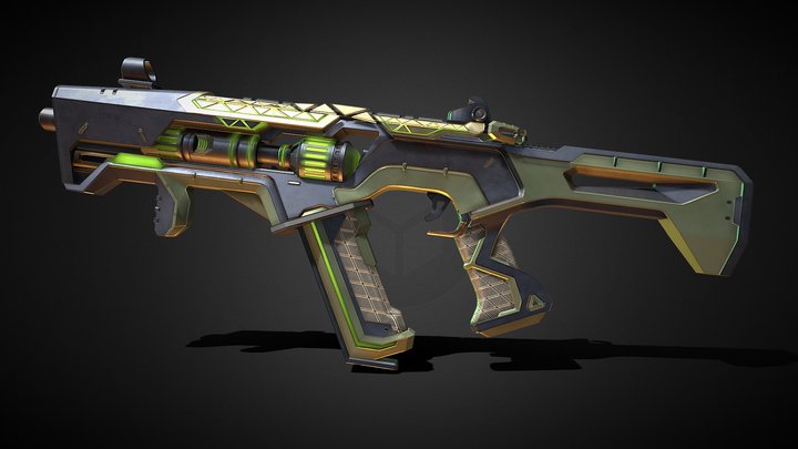 Apex Legends R99 Grim Stim – Free 3D Model STL
