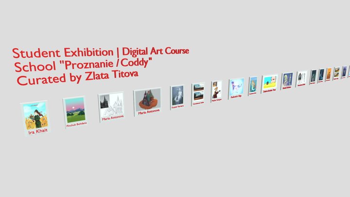 Student Exhibition | Proznanie/Coddy School 3D Model