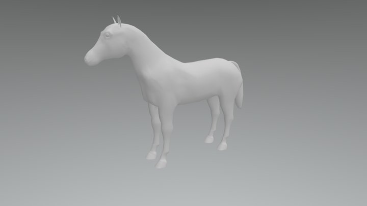 Horse Model 3D Model