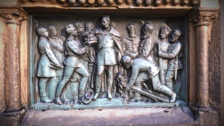 [3D-Scan] Relief Warrior Memorial 3D Model