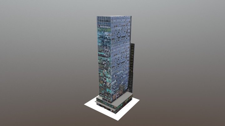 Edificio Wilton Paes de Almeida 3D Model