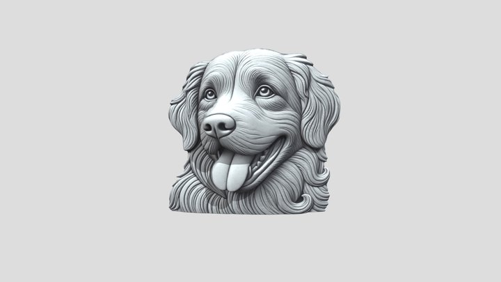 Dog 003 – Gratis 3D-model STL