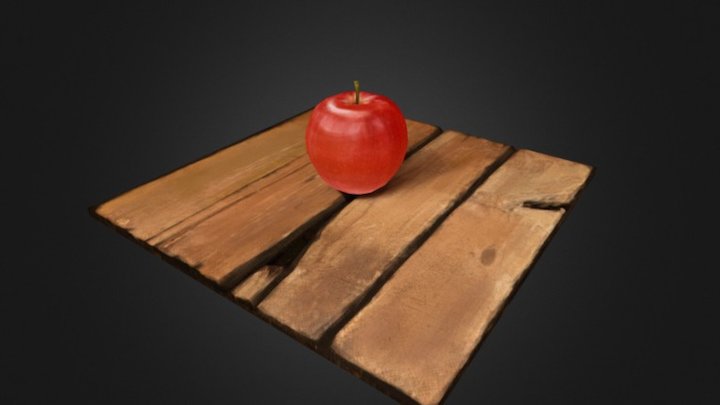 an Apple 3D Model