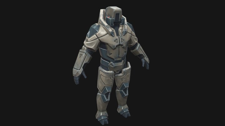 Commando_ 02 3D Model