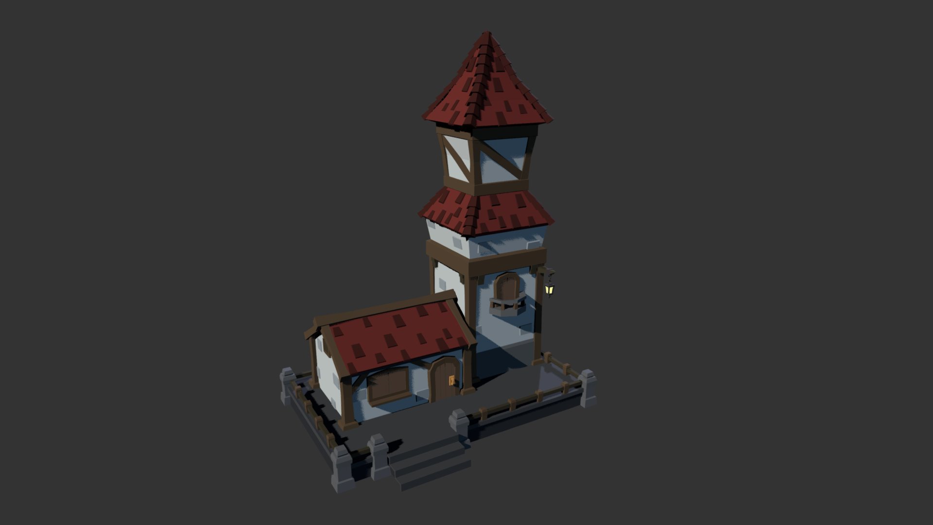 Medieval Fantasy Contest Asset - Temple