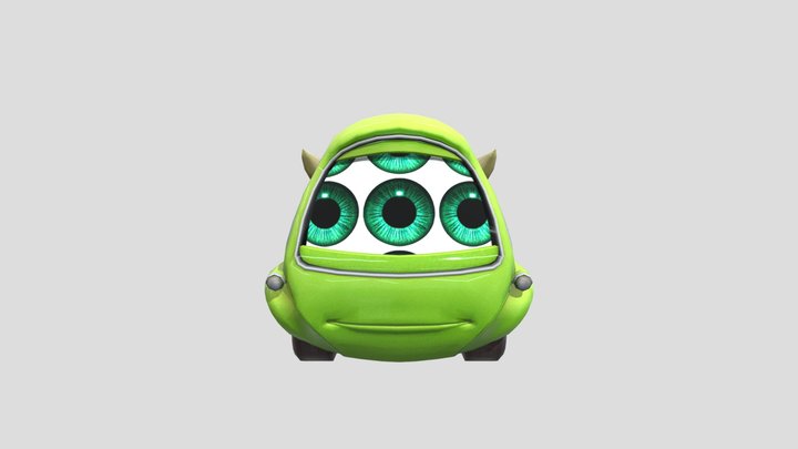 Wii - Cars Race-O- Rama - Mike 3D Model