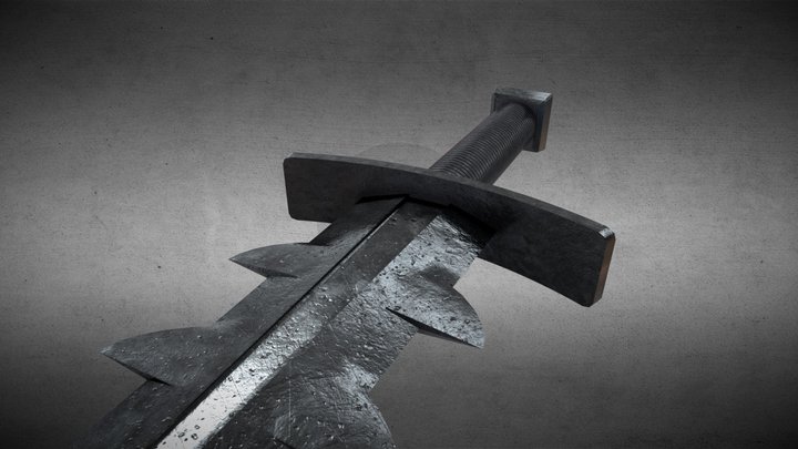 Espada de Feinhar Asgeifr 3D Model