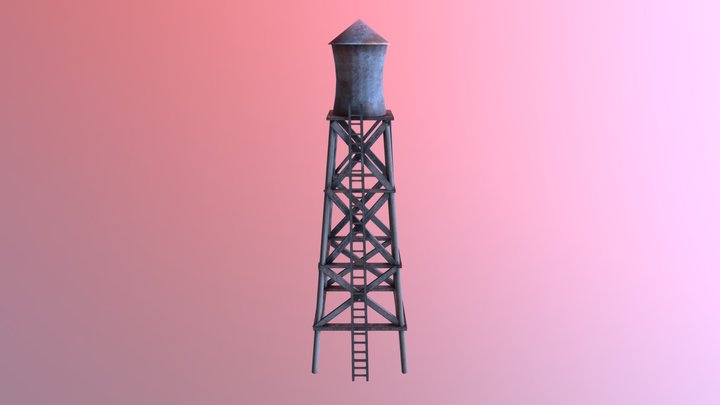 water tower 3D Model