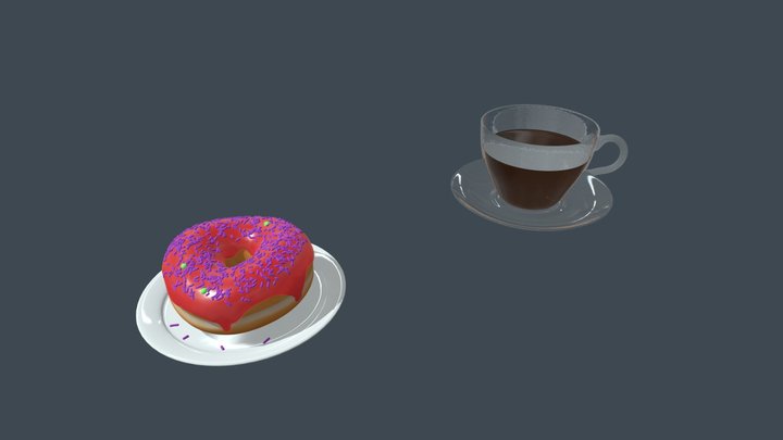 Inaugural Guru Donut 3D Model