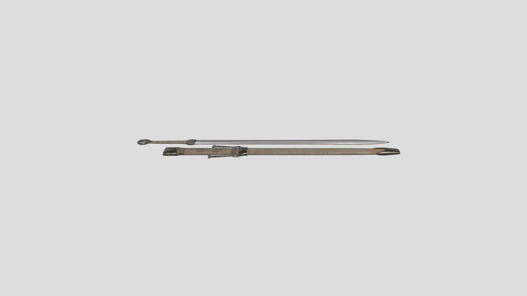 Sword And Scabbard
