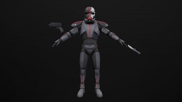 Hunter 3D Model