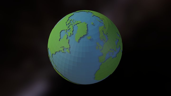 Earth 3D Model