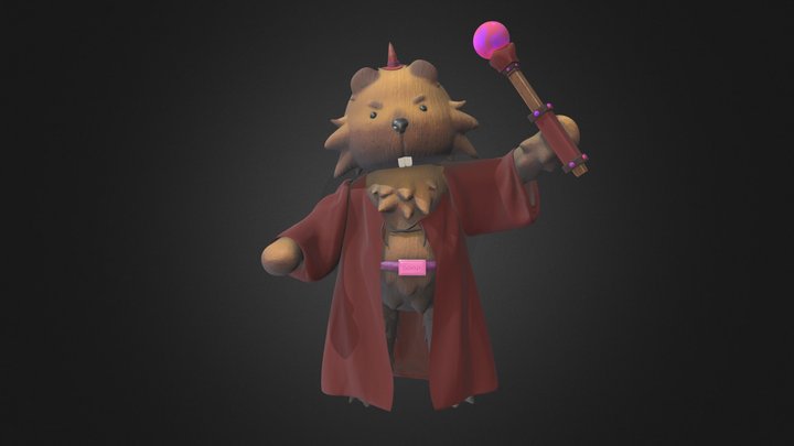 Magic Soap Beaver 3D Model