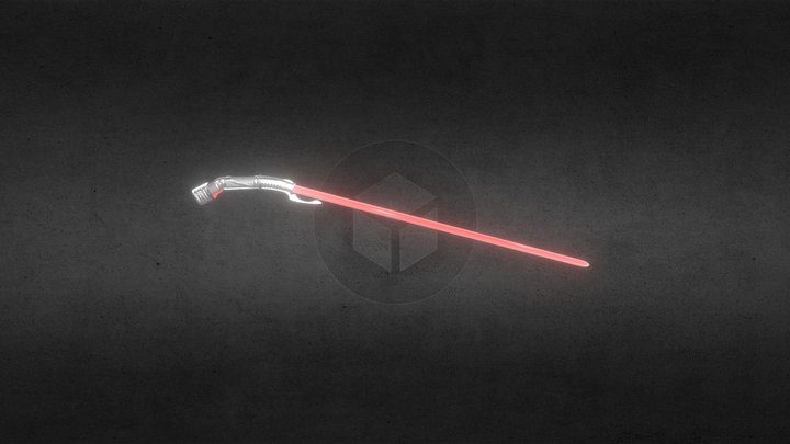 count-dookus-lightsaber for brother in law 3D Model