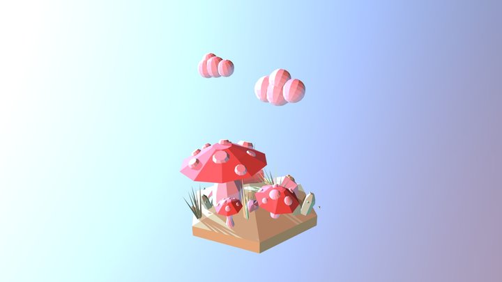 Mushroom-forest 3D Models - Sketchfab