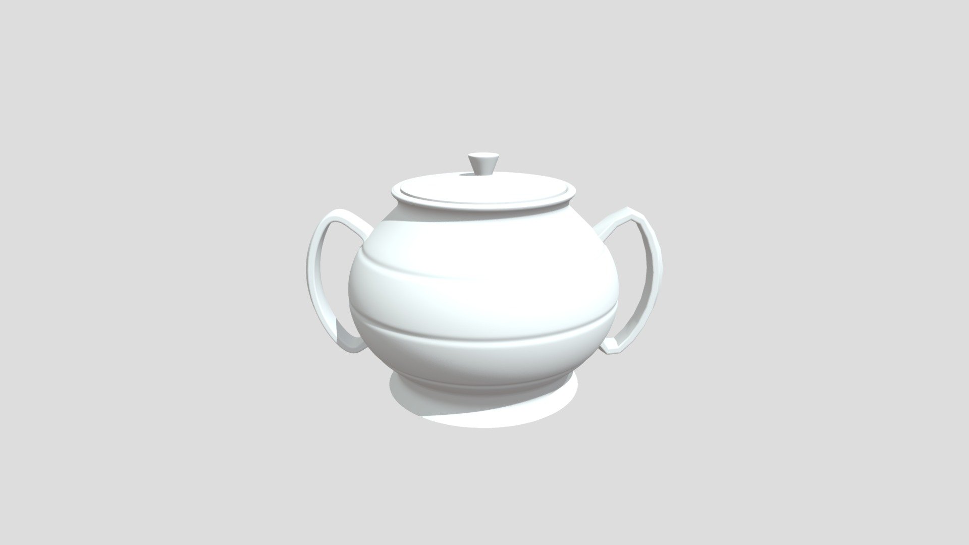 Sugarbowl, vase