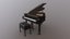 Baby Grand Piano - 3D model by JosephJacobs [1e7b019] - Sketchfab