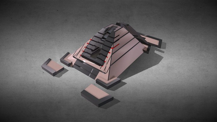 Sci-Fi building_77 3D Model