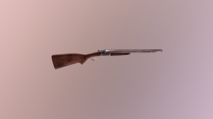 Shotgun 3D Model
