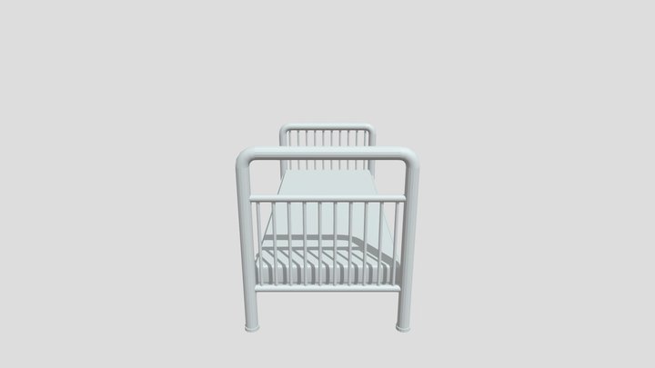 Infirmary Bed 3D Model