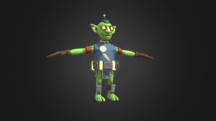 Goblin - Character for game 3D Model
