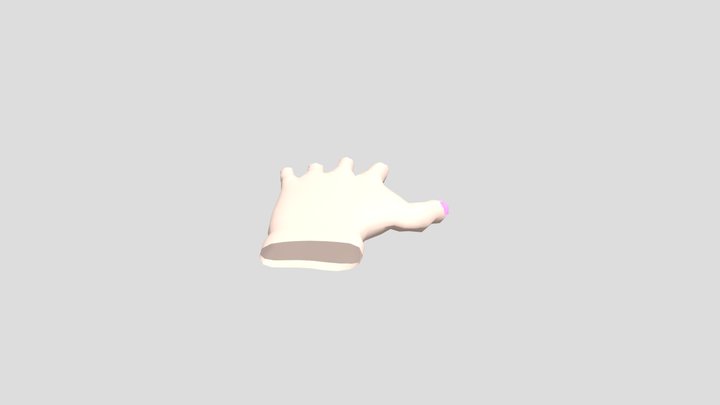 3D Sketchbook 3 - Left Hand 3D Model