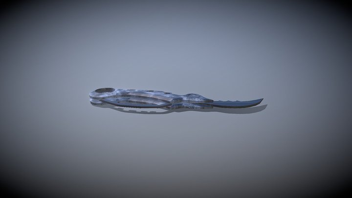 Game Res Knife: Final Render 3D Model