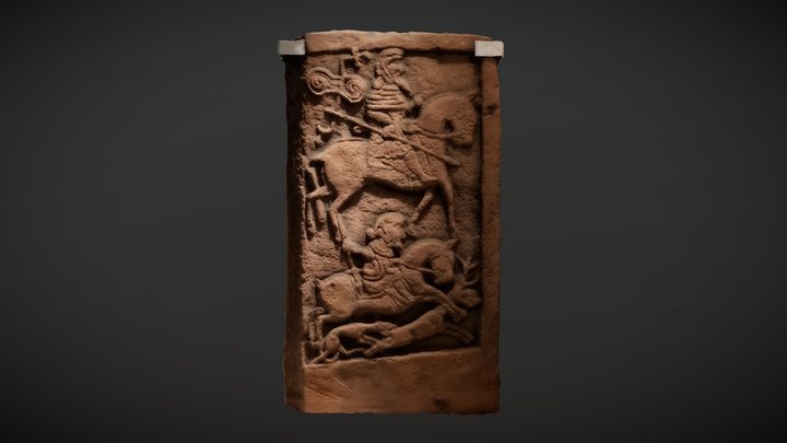 'Kirriemuir 2' Pictish cross-slab 3D Model