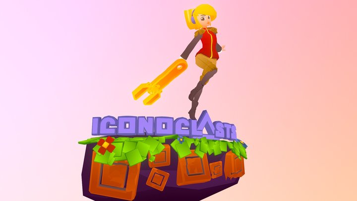 Robin from Iconoclasts 3D Model