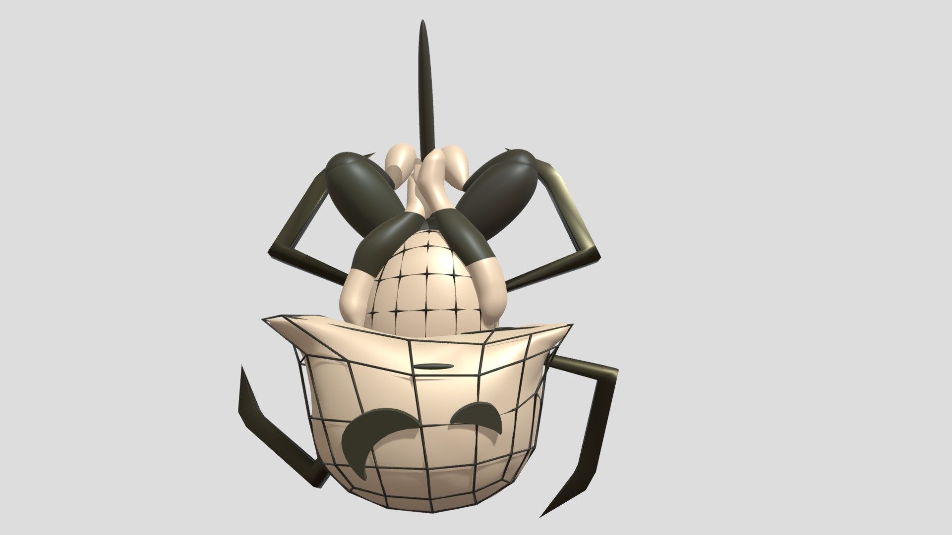Horseshoe Crab with Spiderman