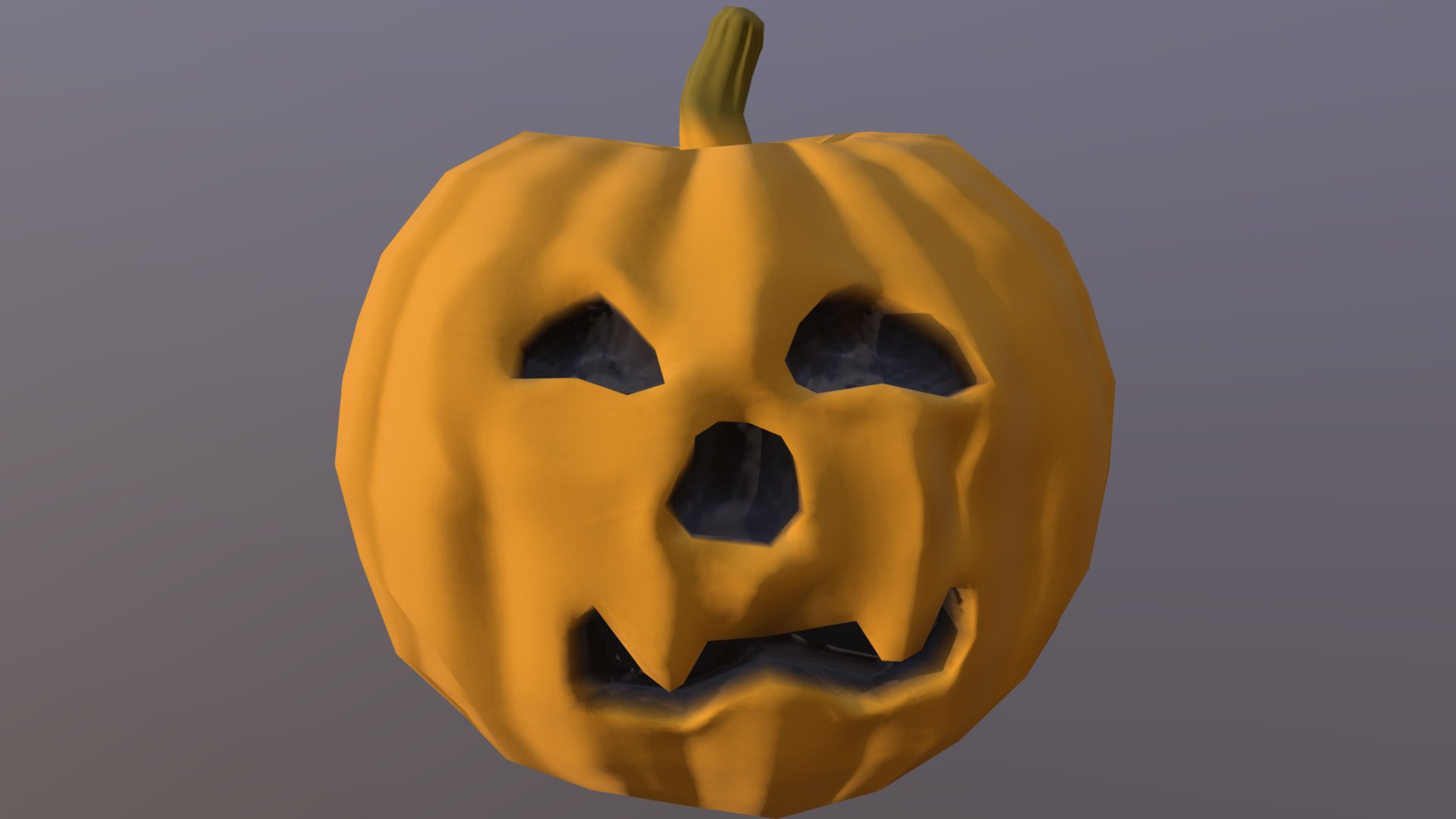 Pumpkin - 3D model by Kristoffer Stranden (@intra32) [1e7f0a5] - Sketchfab