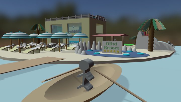 Resort Project - Liceo Ulivi - Team 4 3D Model
