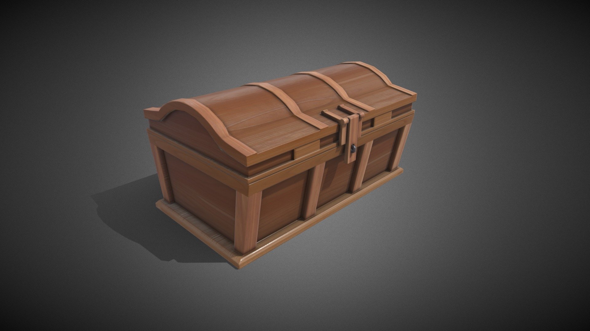 Old Wooden Box - Download Free 3D model by Moon_Studio [1e7f610 ...