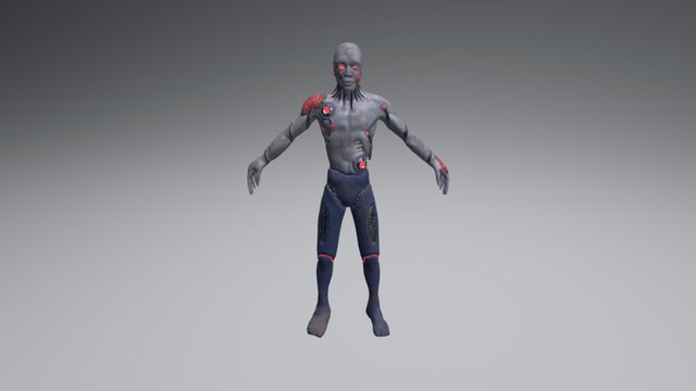 infected 3D Model