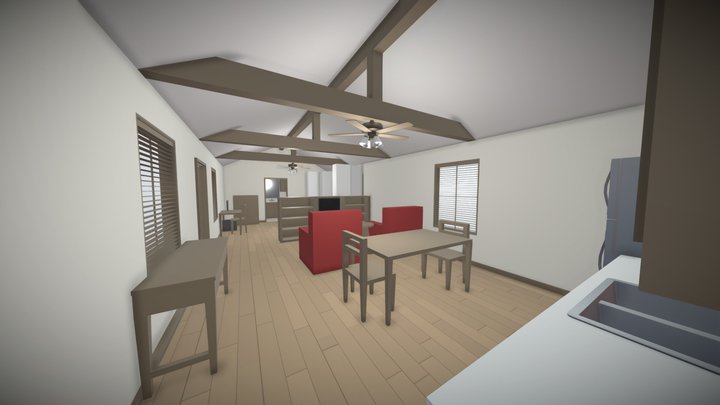 Mother-In-Law Suite Addition 3D Model